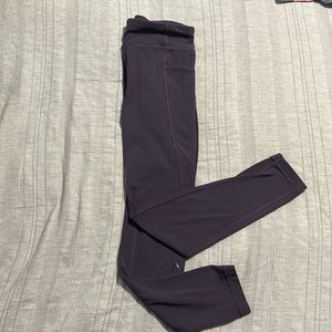 Girls Athleta Leggings- purple